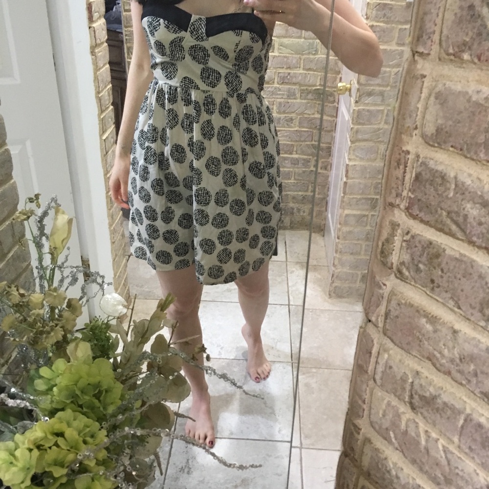 BAR III polkadot dress